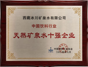 天然矿泉水十强企业